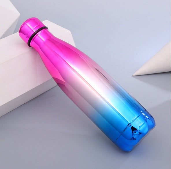 Hot Hot Hot Stainless Steel Vacuum Flask Hot Water  Outdoor Sport Thermal Water Bottle 500ML Coke Bottle